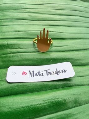 Mata Traders Fair Trade Mani Ring - Adjustable